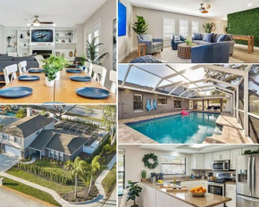Luxury Home, Heated Saltwater Pool, 5-Min to Beach